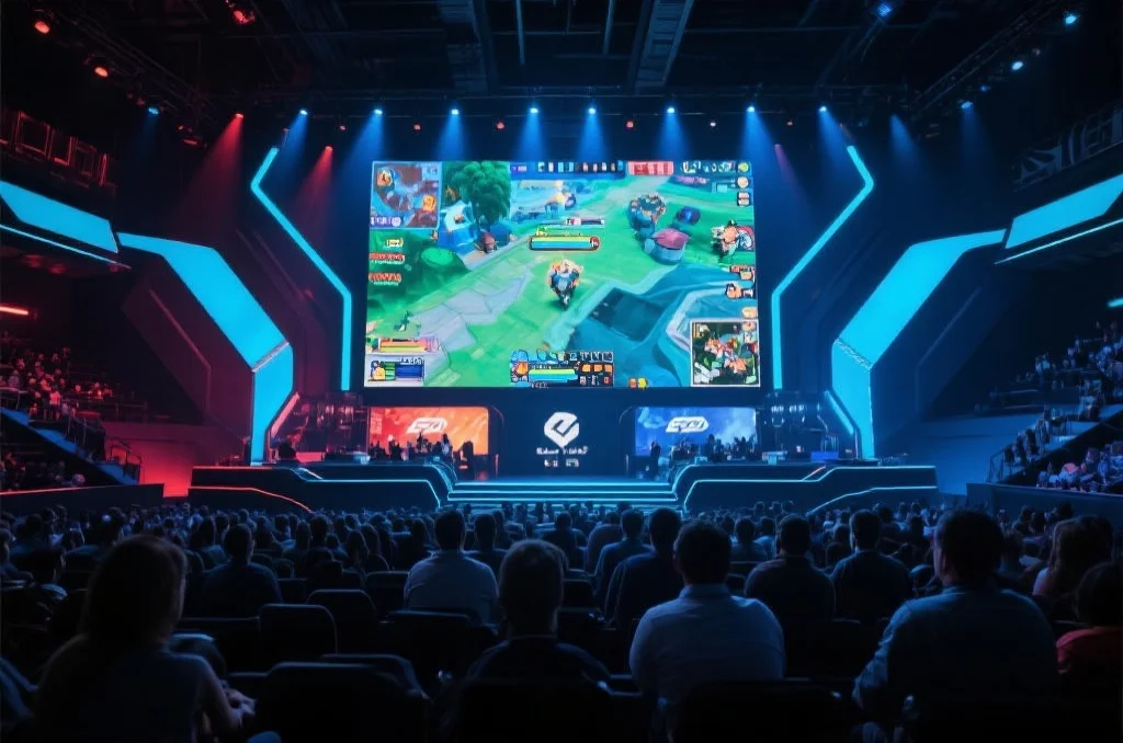 电竞比赛的精彩瞬间