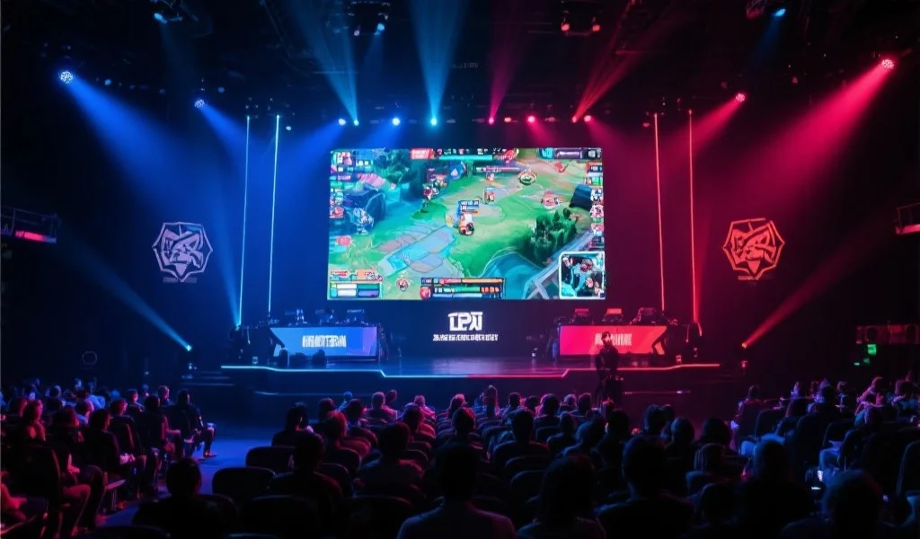 电子竞技赛事现场